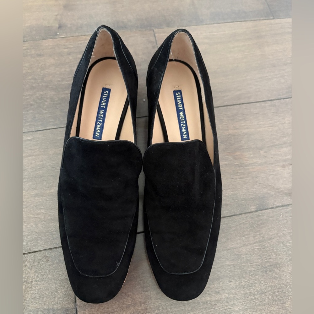 Stuart Weitzman women’s suede loafers